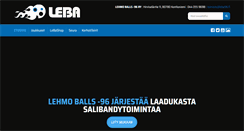 Desktop Screenshot of leba96.fi